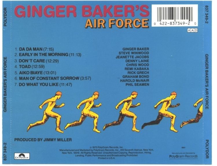 Ginger Baker's Air Force All That Music Rock Ginger Baker39s Airforce Airforce 1970