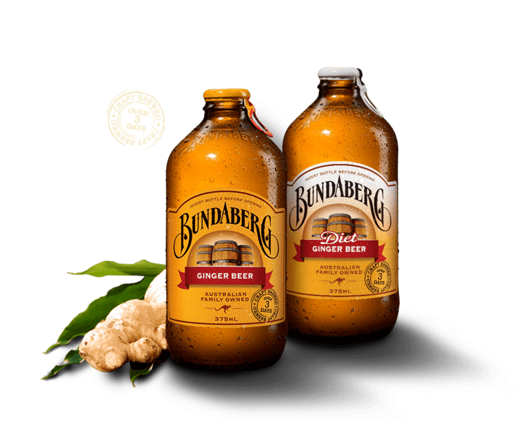 Ginger beer Ginger Beer Diet Bundaberg Brewed Drinks