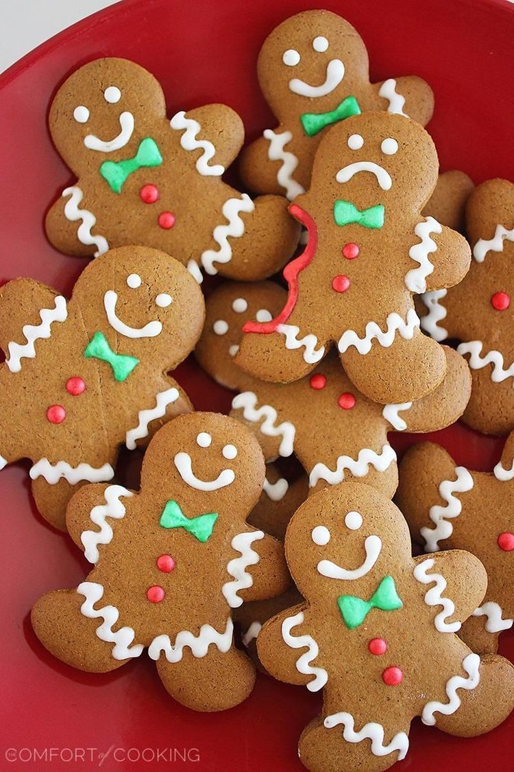 Gingerbread Spiced Gingerbread Man Cookies