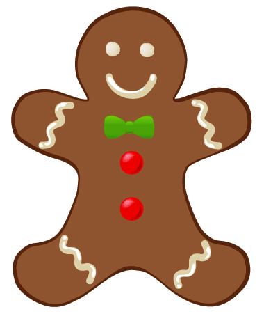 Gingerbread man Gingerbread man gingerbread clip art Clipartix