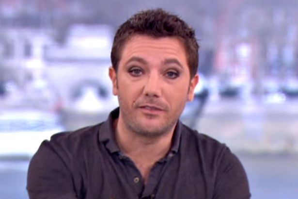 Gino D'Acampo Gino D39acampo wears make up during cooking segment and it leaves