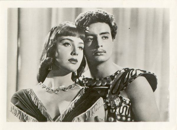Gino Leurini Leonora Ruffo e Gino Leurini in La Regina di Saba The Queen of