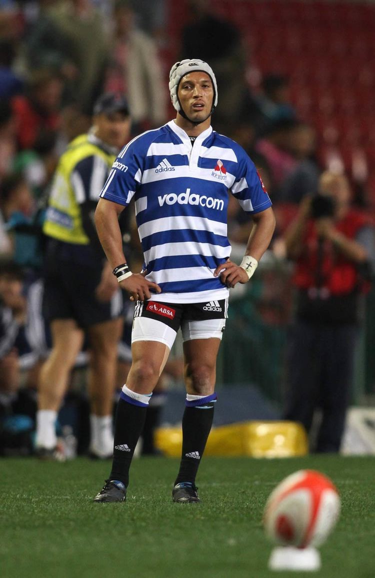 Gio Aplon Western Province wing Gio Aplon looks on Rugby Union
