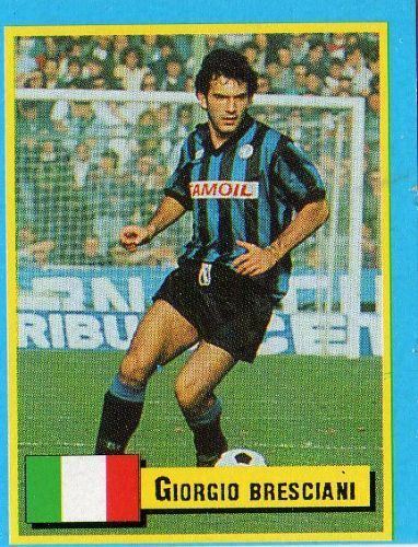 Giorgio Bresciani ATALANTA Giorgio Bresciani TOP Micro Card Italian League 1989