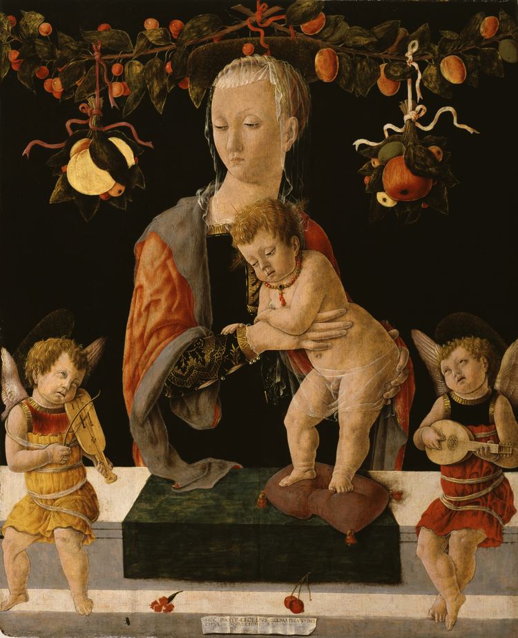 Giorgio Schiavone Madonna col Bambino e due angeli musicanti Wikipedia