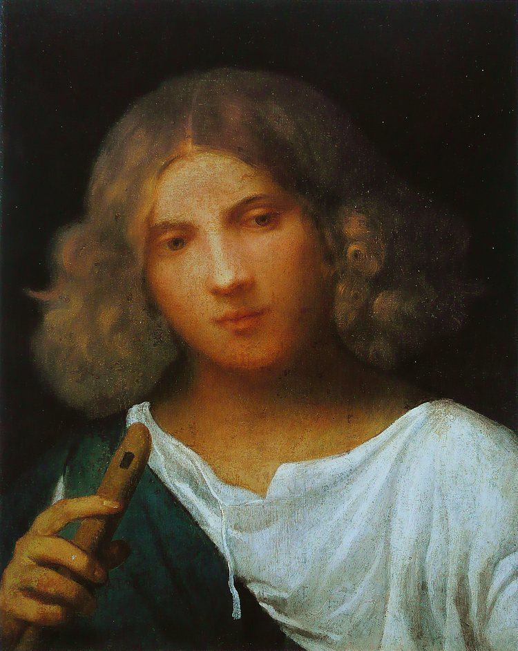 Giorgione Boy with flute Giorgione WikiArtorg