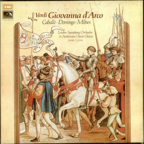 Giovanna d'Arco Giuseppe Verdi Giovanna d39Arco UK Vinyl Box Set 538624