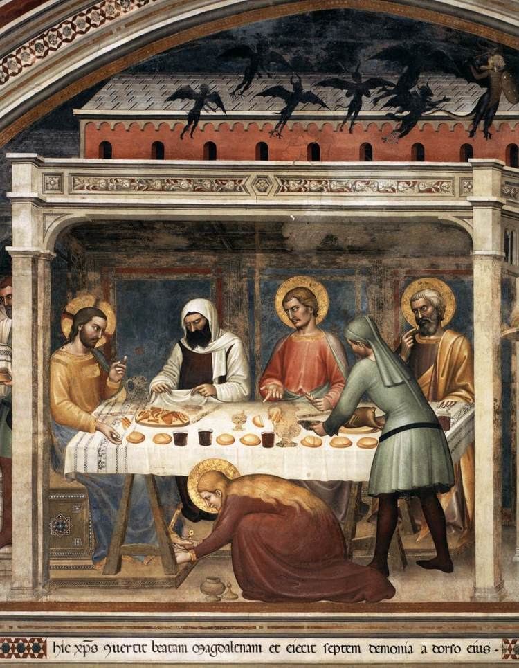 Giovanni da Milano Frescoes in the Rinuccini Chapel Santa Croce Florence 1365