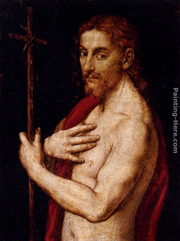 Giovanni Francesco Caroto Giovanni Francesco Caroto Saint John The Baptist painting