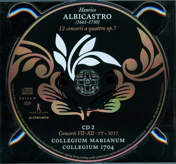 Giovanni Henrico Albicastro NL Henrico Albicastro 12 concerti a quattro op7 2000 pg1