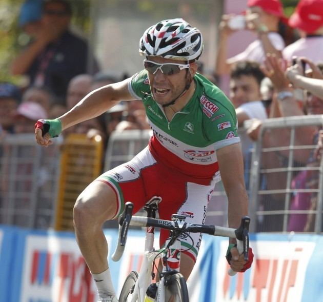 Giovanni Visconti (cyclist) Italian Champion Visconti loses temper in Giro sprint Cycling Weekly