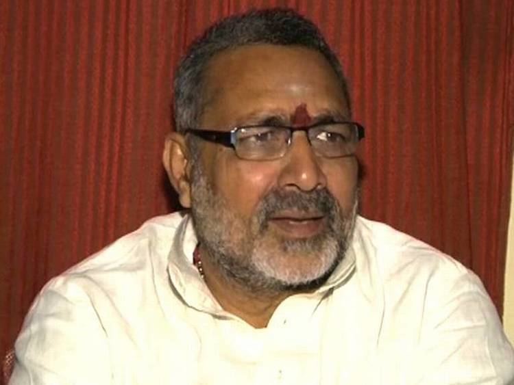 Giriraj Singh Giriraj Singh named brand ambassador of Fair and Dovely