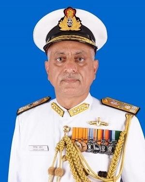 Girish Luthra Vice admiral Girish Luthra to take charge on May 30 Akela Bureau