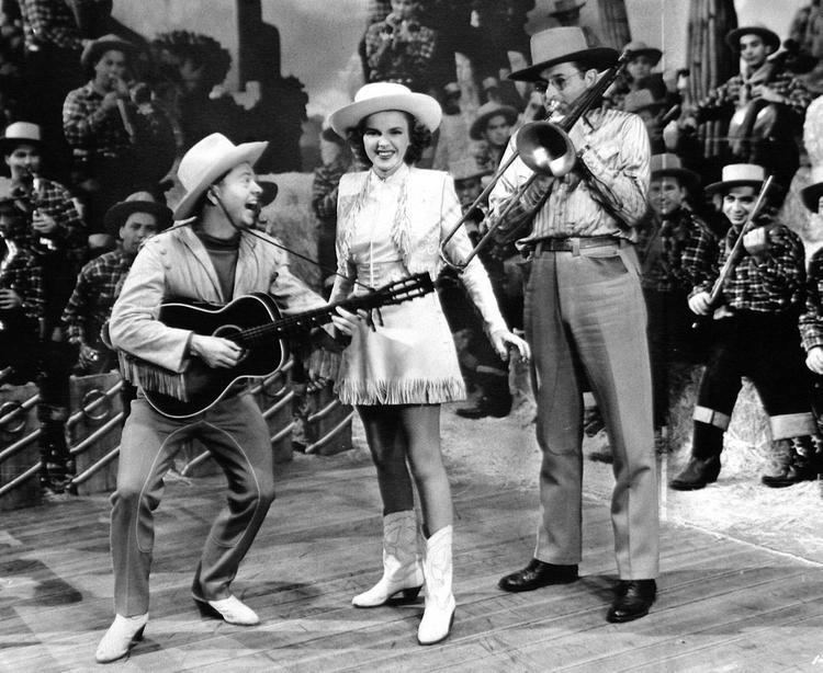 Girl Crazy (1943 film) Mickey Rooney Judy Garland and Tommy Dorsey in Girl Crazy 1943