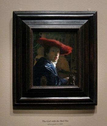 Girl with a Red Hat GIRL WITH A RED HAT by Johannes Vermeer