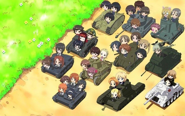 Girls und Panzer der Film Girls und Panzer der Film OST 17 With Modern Tank YouTube