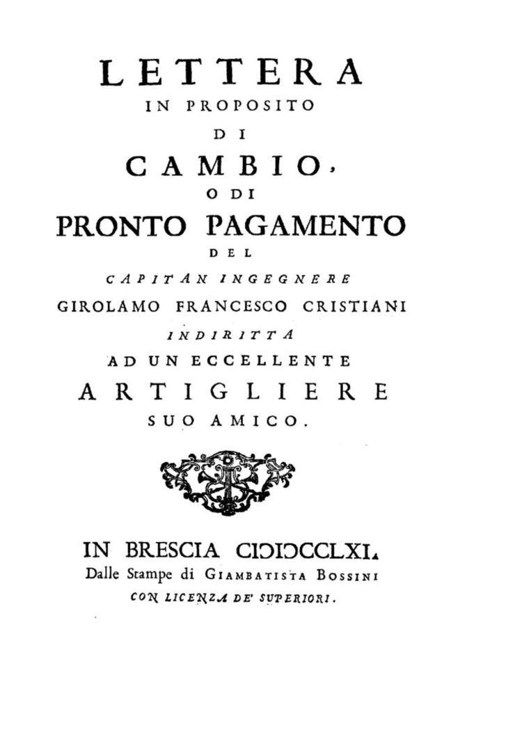 Girolamo Francesco Cristiani