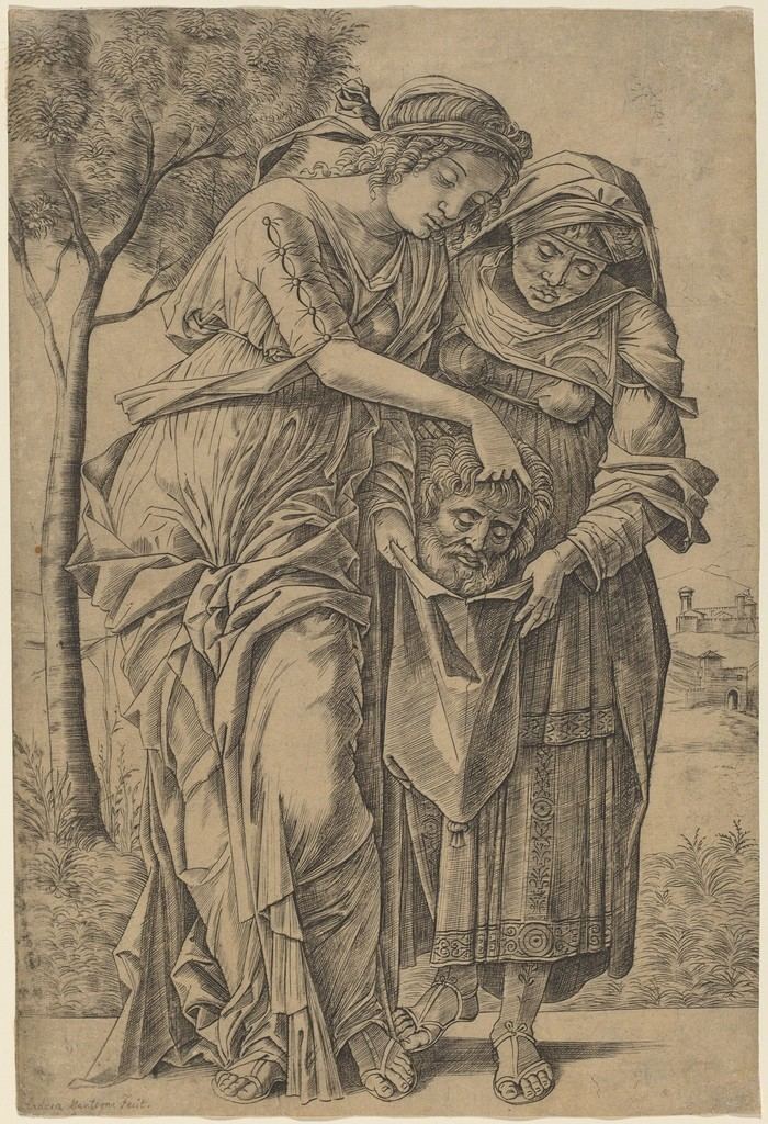 Girolamo Mocetto Girolamo Mocetto after Andrea Mantegna Judith with the Head of