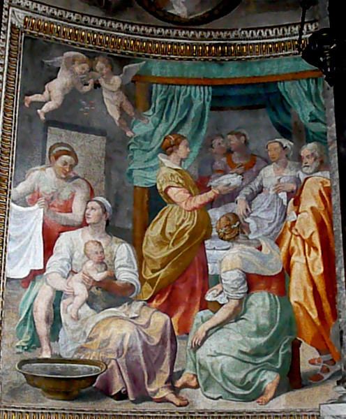 Girolamo Siciolante da Sermoneta Siciolante Nativity of the Virgin