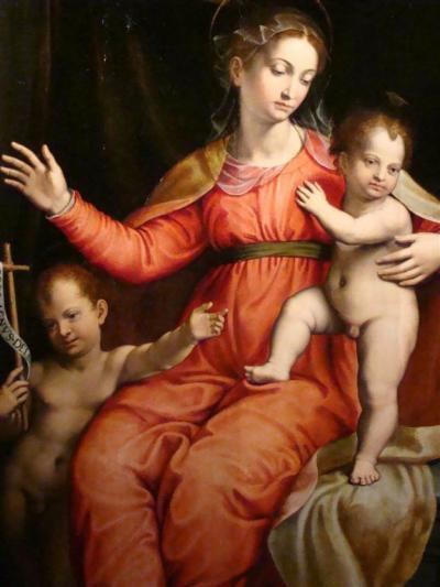 Girolamo Siciolante da Sermoneta Girolamo Siciolante detto Girolamo da Sermoneta Madonna col Bambino