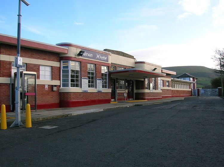 Girvan railway station