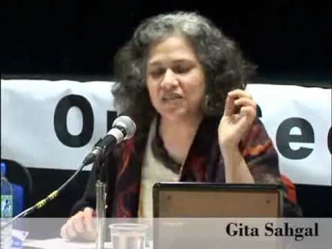 Gita Sahgal Gita Sahgal on religion and the law YouTube