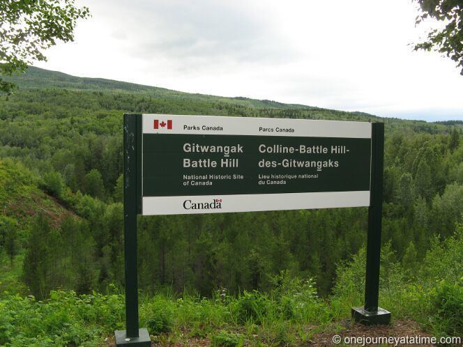 Gitwangak Battle Hill National Historic Site Around the World One Journey at a Time North to Alaska Live