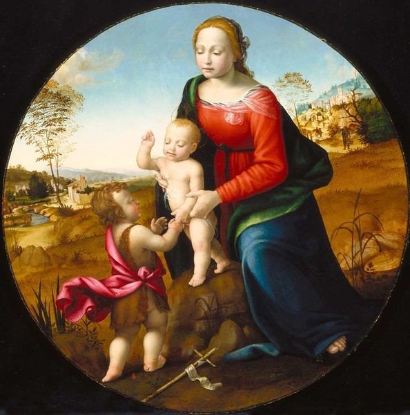 Giuliano Bugiardini Madonna and Child with the Infant Saint John the Baptist