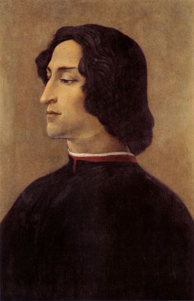 Giuliano de' Medici PaintingDb Botticelli Sandro Portrait of Giuliano de