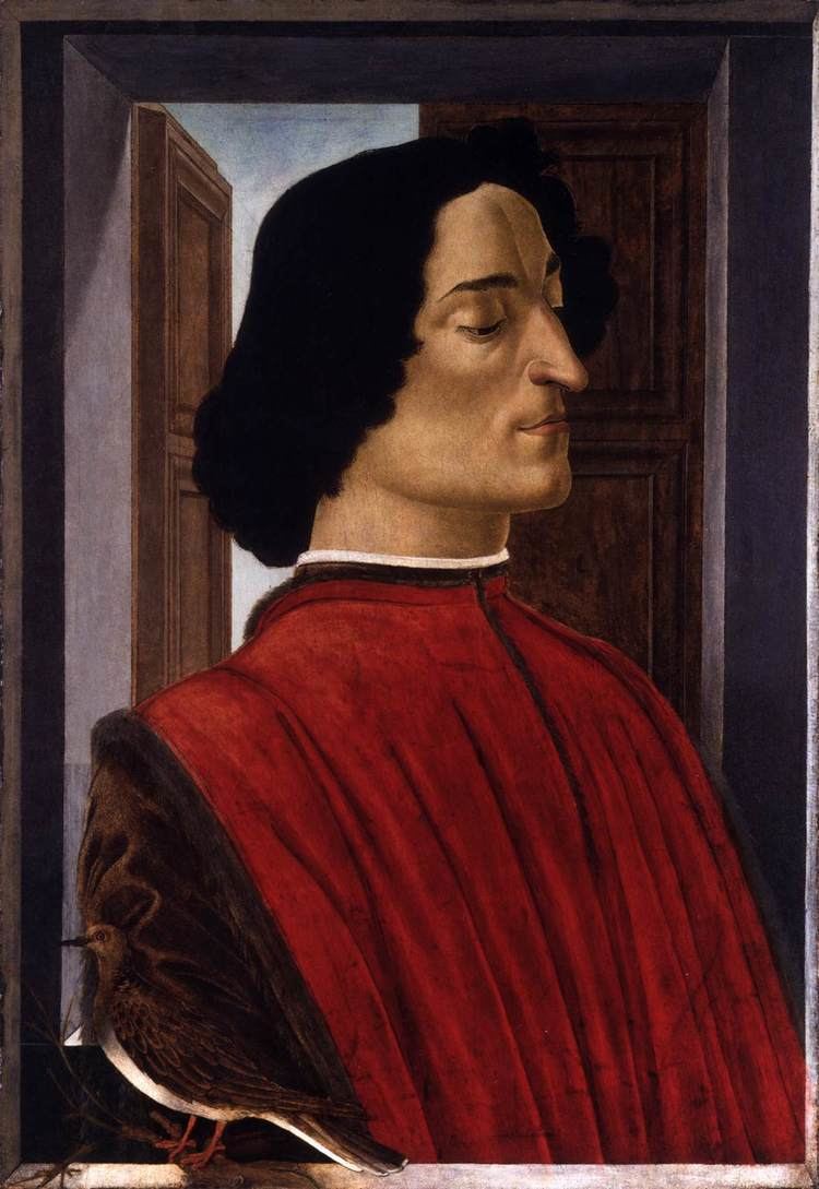 Giuliano de' Medici Portrait of Giuliano de39 Medici by BOTTICELLI Sandro