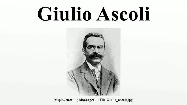 Giulio Ascoli Giulio Ascoli YouTube