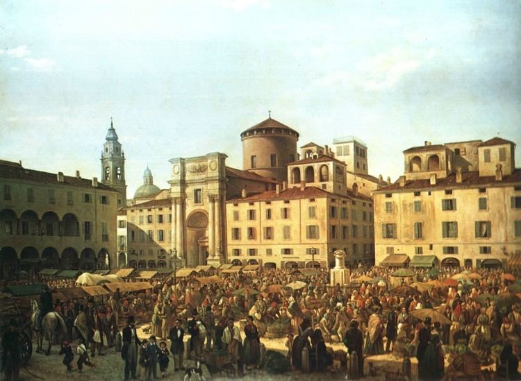 Giulio Carmignani FileGiulio Carmignani La piazza di Parma 1848jpg Wikimedia Commons