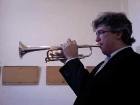 Giuseppe Concone CONCONE Lyrical Studies for trumpet N 1 Moderato YouTube
