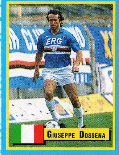 Giuseppe Dossena SAMPDORIA Giuseppe Dossena TOP Micro Card Italian League
