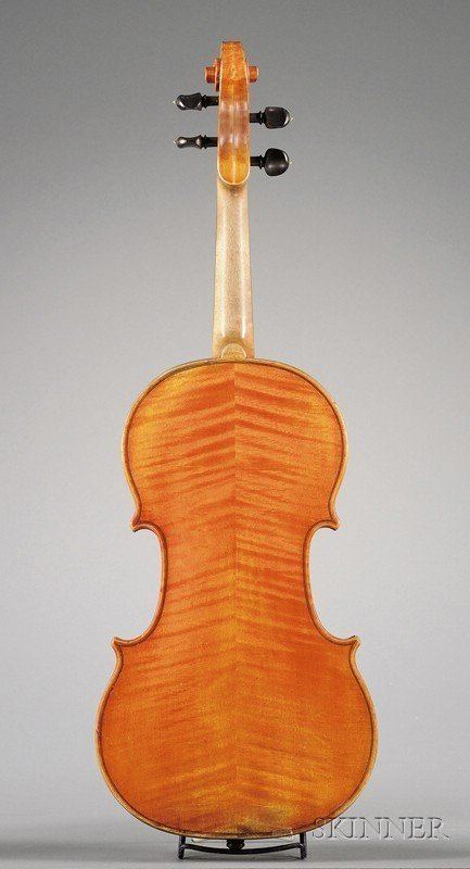 Giuseppe Fiorini 61 Italian Violin Giuseppe Fiorini Zurich 1924 lab