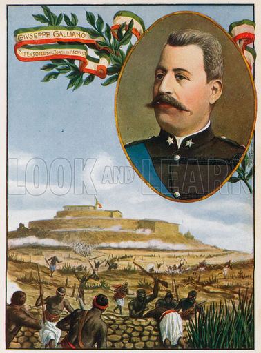 Giuseppe Galliano Giuseppe Galliano 27 September 1846 1 March 1896 was an officer
