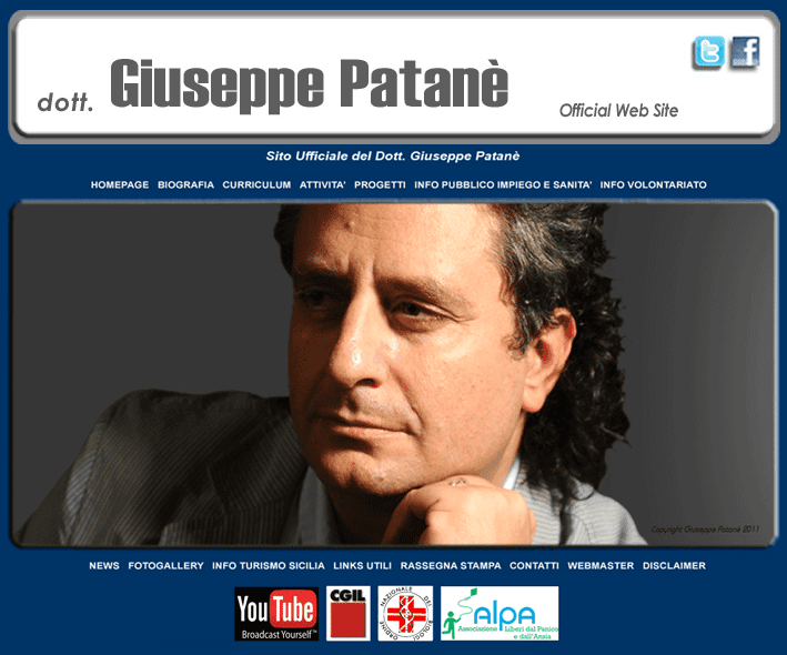 Giuseppe Patanè Giuseppe Patan sito Ufficiale