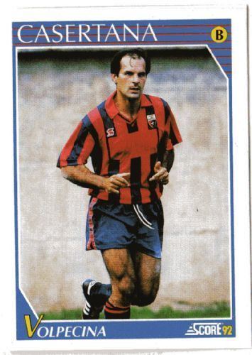 Giuseppe Volpecina CASERTANA Giuseppe Volpecina 288 SCORE 1992 Italian Football