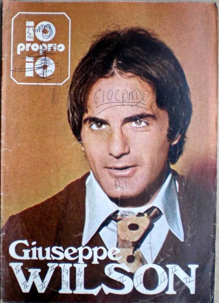 Giuseppe Wilson 1974 IO PROPRIO IO GIUSEPPE WILSON