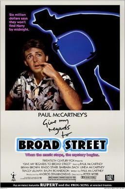 Give My Regards to Broad Street Give My Regards to Broad Street film Wikipedia