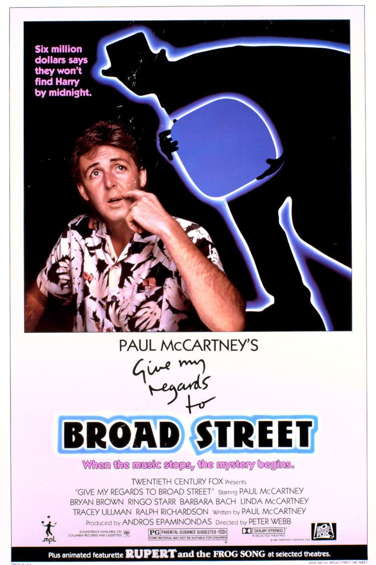 Give My Regards to Broad Street (film) wwwgstaticcomtvthumbmovieposters8516p8516p