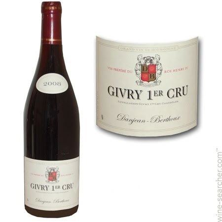 Givry wine Tasting Notes DanjeanBerthoux Givry Premier Cru Cote Chalonnaise