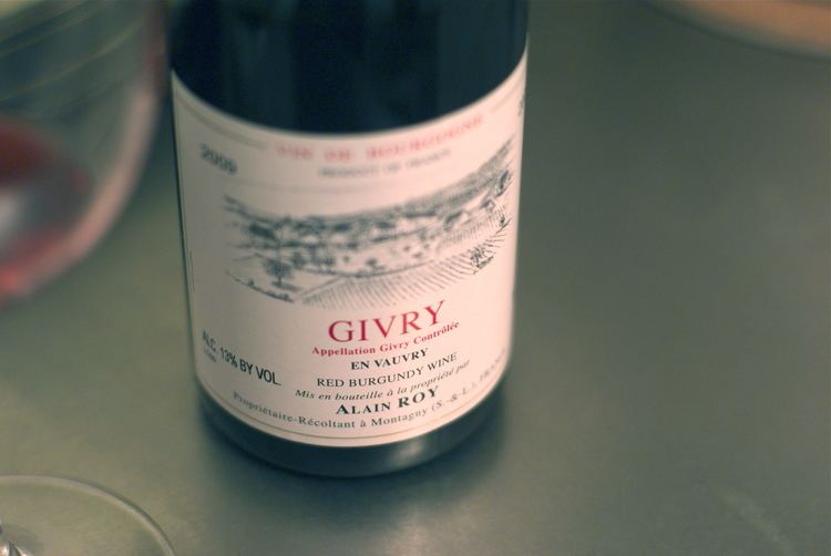 Givry wine Wine Review Alain Roy 2009 Givry 39En Vauvry39 Burgundy France