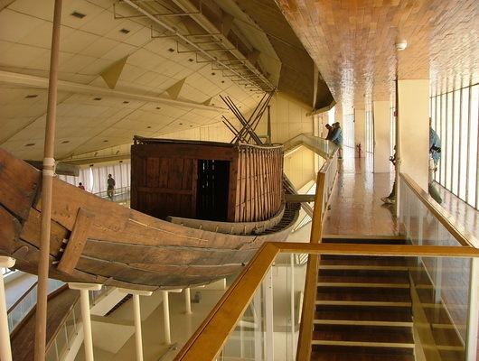 Giza Solar boat museum The Khufu solar boat museum Egypt boat museum ancient Boat of