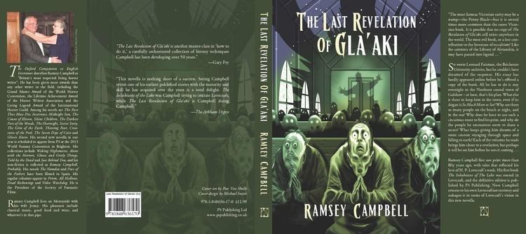 Gla'aki THE LAST REVELATION OF GLA39AKI Ramsey Campbell trade HC fine 2nd