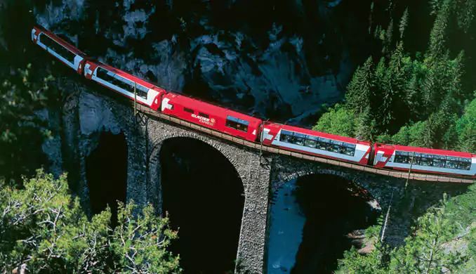 Glacier Express Glacier Express scenic train Eurailcom