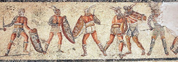 Gladiator Mosaic 1000 images about Bread and Circuses on Pinterest Oil lamps