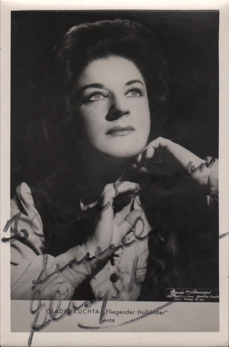Gladys Kuchta GLADYS KUCHTA American Operatic Soprano Orig BW Hand Signed