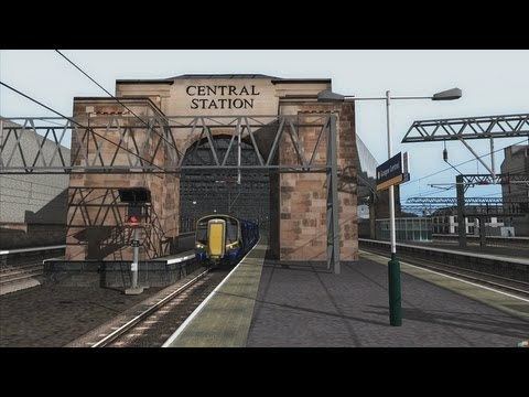 Glasgow Airport Rail Link Railworks 3 HD Train Simulator 2012 Glasgow Airport Rail Link 1