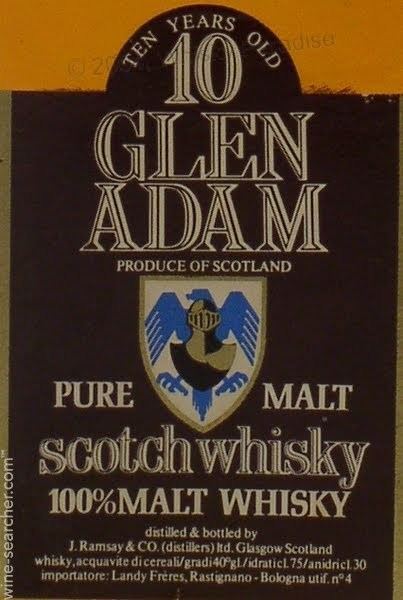 Glen Adam Glen Adam 10 Year Old Pure Malt Scotch Whisky Scotland prices